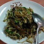 江南春 - 猪肝韮菜／ニラレバ炒め６８０円（平成２６年１２月）