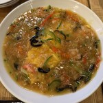 中国小麦粉料理専門店恵泉 - カニ入り玉子焼き