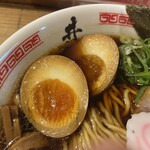 井田商店 - 煮卵のアップ