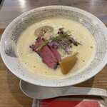 えびそば 緋彩 - 特製濃厚えびそば（汐）