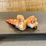 神楽坂 鮨 弥栄 - 私の顎関節症を気づいたのか半分にしてくれた（違う）