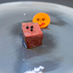 プレゼンテ スギ - 2025.12 High ＆ Low ステーキ（アントシカダのコオロギ醤と蜂蜜と山崎12年を塗った八千代黒牛ヒレ）