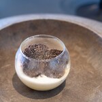 プレゼンテ スギ - 2025.12 トラフグのフラン（神奈川産の黒トリュフ掛け）