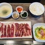 プレミアムカルビ - 主人が注文カルビ焼き肉ランチ
