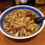 蘭苑菜館 烏森口店 - ニンニク大腸麺