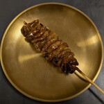 銀座惣菜店 - 料理写真:とり皮串 (たれ味)