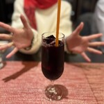 プロペラ - 奥さんが飲んだぶどうジュース。濃厚な味でした‼️