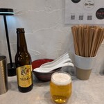 Ramen Break Beats - 壁側の席となりました。