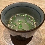 地葉 いずみ - 鶏スープ