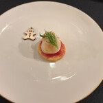 Lueur bleue - 帆立とビーツ