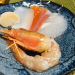 海栗屋 - ウニしゃぶの具材^ - ^