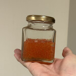 鮨 さえ喜 - お土産のイクラ（少し料理に使用した後）