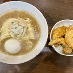 ヌードル＆スパイスカレー 今日の1番 - 朝かけ ¥500-(税込) ※玉子は店主からサービス(いつもありがとうございます！)