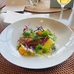 sola aburayama - サーモン かぼちゃ