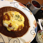 ふくすけ - オムカレー702円