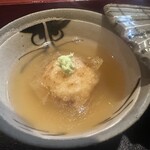 天ぷら はっとり - なんと大根おろし天