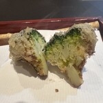 天ぷら はっとり - ブロッコリー