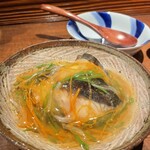 酒と肴 ててて - 鰆の香味野菜あん