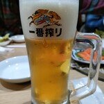 焼き鳥一 - 生ビール