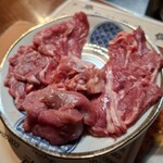 炭焼き成吉思汗 やまか - 盛合せ（マトン特上肩ロース・生ラム・ラム特上肩ロース）