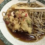 立喰そば かしやま - 天ぷらそば