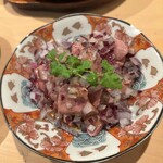 Sumibi Kushiyaki Hiyoku no Tori Suidobashi Ten - 白レバーのコンフィ