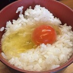 麺匠 而今 - 卵かけごはん