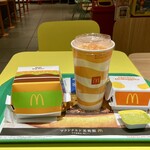 マクドナルド - ドリンク写真:倍ビックマックセットに野菜生活(Lサイズ)