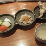 京都山科 焼鳥 かなざわ - 突き出し