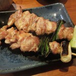 京都山科 焼鳥 かなざわ - ねぎま