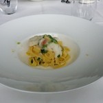 マドラウンジ - 鱈とカブのフィットチーネ