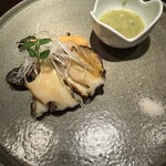 炭火鉄板焼　杜季 - 鮑