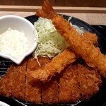 松のや - 料理写真:この海老がぷりぷりで美味い❗