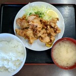 うんの食堂 - 料理写真:からあげ定食大盛＠1080円