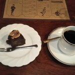 シティーライト - マンデリン    ノアケーキ（スマホ撮影）