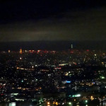 SKYLOUNGE SIRIUS - 左に東京タワー右にスカイツリー