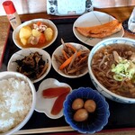 カタヤマ - フライング年越しそば、お任せランチ