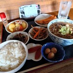 カタヤマ - フライング年越しそば、お任せランチ