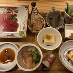 酒肴日和 アテニヨル - アテの盛り合わせ