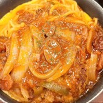 松屋 - 料理写真:てっぱんナポリタンハンバーグ定食