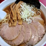 ゆたか屋 - 上空より、澄んだスープはぐびぐび飲めます