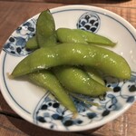 LANTERNE - お通しは枝豆の少し辛いやつ