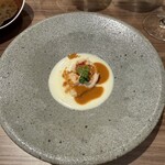 俺のフレンチ - 百合根のスープとオマール海老