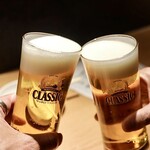 焼肉 グルマンズいとう - トリビーで乾杯〜♪