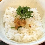 Ramen FeeL - 隠れた逸品♪ 梅しそご飯✨✨✨