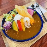 vege&fruit 梟 - 八百屋の野菜カレー（1300円）