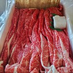 まるたけ 近江 西川 - 近江牛すきやき肉　1キロ　めちゃウマ(*^^*)