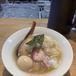 支那そば なかじま - しおワンタン味玉　うす味