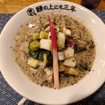鯖の上にも三年 - 鯖そばストロング（1,200円）
