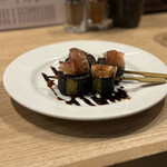 大銀杏 - 焼き茄子生ハムチーズ